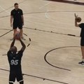 Novi košarkaš trenirao pred duplo kolo Partizana u Evroligi, Grobari ga obožavaju