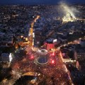VIDEO Ogroman broj ljudi na Slaviji: "Poslednja poruka pred oslobođenje Srbije"