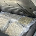 FOTO: Novosadska policija uhapsila dilera, zaplenjeno više od 50 kilograma marihuane