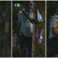 Snimak sa protesta: Muškarac sa značkom vadio pištolj na građane na Novom Beogradu (VIDEO)