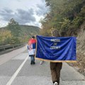 „Valjevo nije slučajno na našoj ruti“: Deseti dan marša studenata iz Novog Pazara ka Novom Sadu