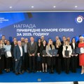 Dodeljene Nagrade Privredne komore Srbije za 2025. godinu
