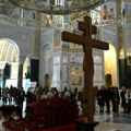 U Hramu Svetog Save na Veliki petak izneta plaštanica