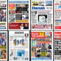 Naslovne strane današnjih novina: Prelistavanje štampe za subotu, 6. jun 2026. godine