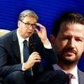 Prošle godine govorio crnogorski, danas opet srpski: Vučić vratio Milatovića na fabrička podešavanja (video)