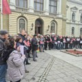 Na protestu u Kruševcu studenti poručili da u Niš simbolično kreću iz crkve Lazarice