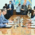 Počeo sastanak Vučića i delegacije studenata koji žele da uče