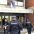 Na Filozofskom fakultetu u Novom Sadu od sutra ispitni rok, policija ujutru izlazi iz zgrade