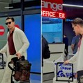 Opšti haos na aerodromu zbog Bikovića: Glumac pokušao da prođe neopaženo, ali bezuspešno (Video)
