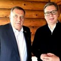 Vučić sa Dodikom o svim važnim pitanjima za srpski narod u regionu