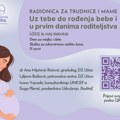 Radionica za trudnice i majke u organizaciji Doma zdravlja