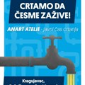 Crtamo da česme zažive – javni čas crtanja u centru Kragujevca