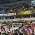 Скуп листе "Александар Вучић - Уједињена Србија" у Арени: Фицу лекар није дозволио путовање, прочитан његов говор