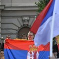 Vučić raširio zastavu Srbije iz UN: Sanjao sam je danima i noćima, znao koliko vredi (foto)