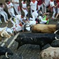 Pamplona privlači hiljade ljudi na trke s bikovima
