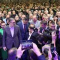 Vučić i Ljajić na velikom skupu: Novi Pazar ne sme da stane