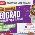 Београд -Свечано отварање Плазма Спортских игара младих и концерт Жељка Самарџића
