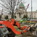 Počeo protest zbog okupacije Pionirskog parka