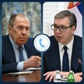 Vučić razgovarao sa Lavrovom o situaciji na KiM i napadima na Republiku Srpsku