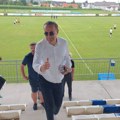 Rasim Ljajić došao da prati meč Partizan - Nefči, sa njim je u društvu bio generalni direktor kluba iz Srbije