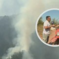 Požar na Suvoj planini vatrogasci gase već šesti dan: Na tri žarišta se obraća posebna pažnja