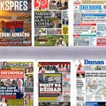 Насловне стране сутрашњих новина: Прелиставање штампе за петак, 11. септембар 2026. године