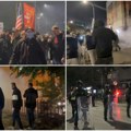 Tenzije u Prištini: Kosovska policija ispalila suzavac, demonstranti ne puštaju poslanike da izađu iz Skupštine (video)