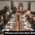 Пропао осми покушај избора предсједника Врховног суда Црне Горе