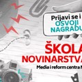 Otvoren konkurs za novinarsku školu Media i reform centra Niš: Najbolje priče donose novčane nagrade