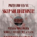 Skup solidarnosti i u Osijeku: „Inspiracija ste svima nama“