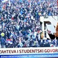 Noć je najmračnija pred svitanje, do ispunjenja zahteva, poručila studentkinja na protestu