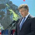 Plenković drži govor, HDZ vlada u 48,6 posto mesta: Dobili celu Dalmaciju, čestitke županima i gradonačelnicima