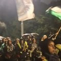 Protestna šetnja ka Ambasadi Izraela zbog studenta sa presretnute flotile za Gazu