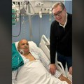 Vučić posetio ranjenog u Ćacilendu, nazvao ga junakom i dao obećanje