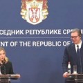 Đorđa Meloni: Predsednik Vučić je vrlo jasan kada priča, a takva sam i ja