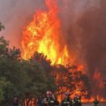 Izbio požar na Halkidikiju: Vatrogasci se bore sa vatrenom stihijom, u pomoć došli i helikopteri