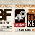 Odložen koncert Bijelog Dugmeta zakazan za 30. avgust na Belgrade Beer Festu — novi datum koncerta na jesen u Beogradskoj Areni…