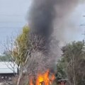 Požar na Bežanijskoj kosi: Vatrogasci na licu mesta, poznato šta gori (foto, video)