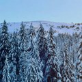 Veje sneg na Kopaoniku, temperatura u minusu