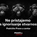 Ne pristajemo na ignorisanje stvarnosti: Sačuvajmo Pravo u centar