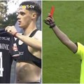 Šou bivšeg igrača Zvezde! Dao gol protiv velikana za opstanak svog tima u ligi, pa jednim potezom zaradio crveni karton…