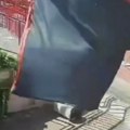 Slabiji tornado u Novom Sadu - vetar uništio skakalište na "Karađorđu"