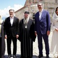 Vučić u poseti manastiru Svetog Đorđa u Alaverdiju u Gruziji