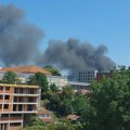 Požar u blizini Poliklinike u Kraljevu