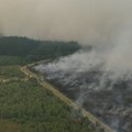 Požar blizu granice Srbije sa Bugarskom, gust dim stigao i do Sofije