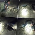 Isterali ih iz rupe na plaži: Dramatičan noćni snimak izraelske vojske, hamasovci dižu ruke uvis i bacaju se na pesak…