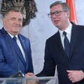 Dodik: Sa predsednikom Srbije Vučićem imam odličnu saradnju