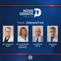 Druga predizborna debata na TV Nova 9. oktobra: Tema zdravstvo