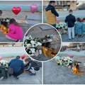 Građani Bora se opraštaju od Danke Ilić: Pale sveće i donose cveće za ubijenu devojčicu