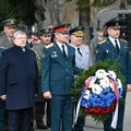 Položeni venci na groblju Oslobodilaca Beograda povodom ruskog Dana branioca otadžbine